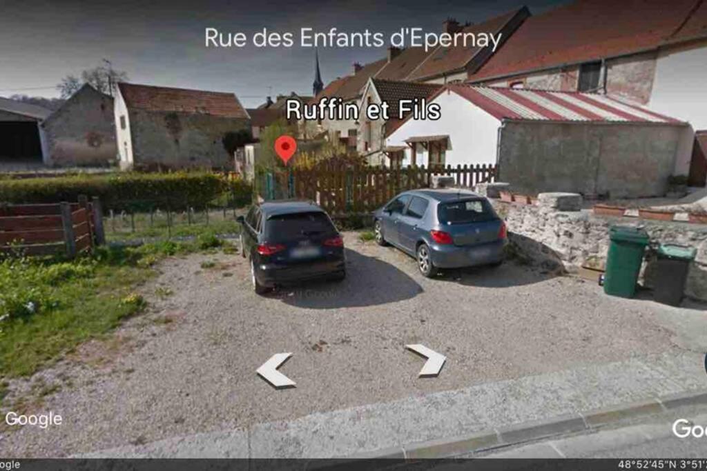 Ferienwohnung Le Petit Ecrin Champenois Étoges Exterior foto