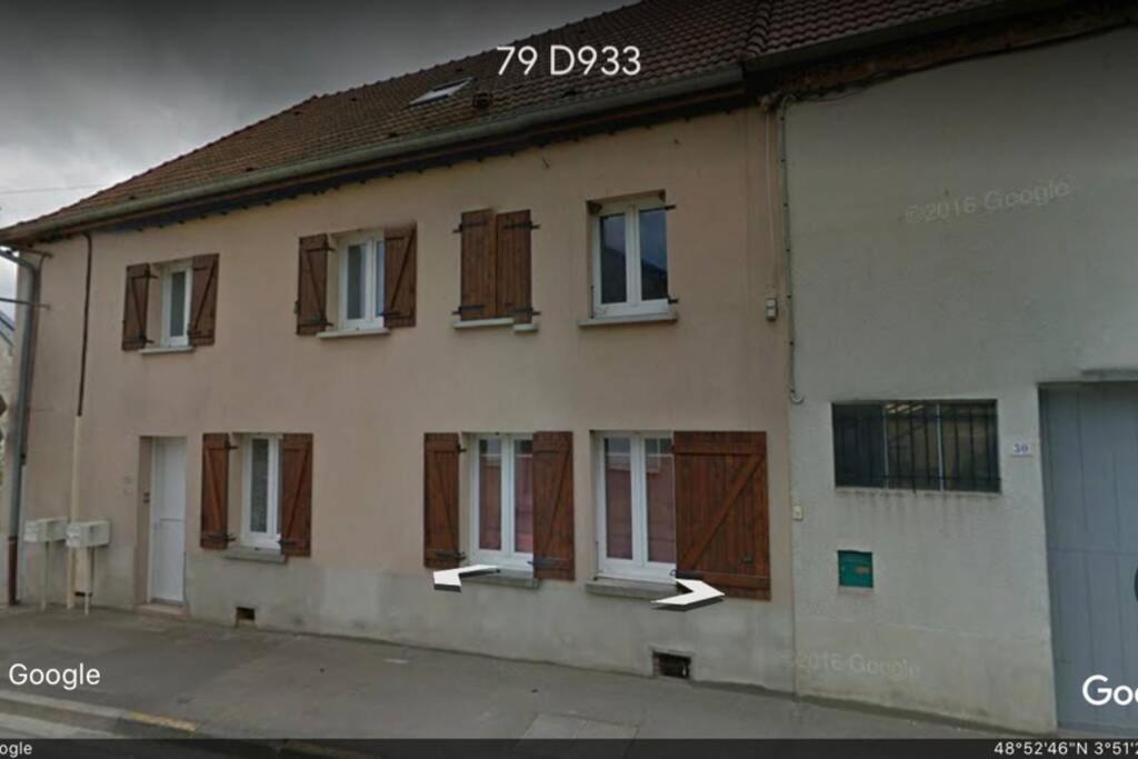 Ferienwohnung Le Petit Ecrin Champenois Étoges Exterior foto